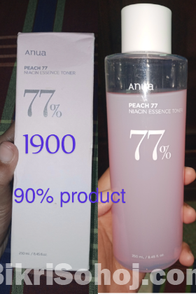 Anua Peach 77 Niacin Essence Toner 77%